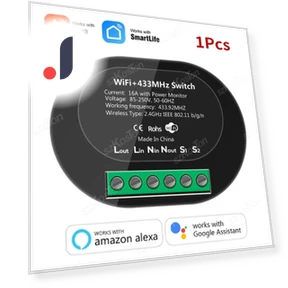 Smart Switch with Power Monitor — Smart Home Modules, Super Dream Home
