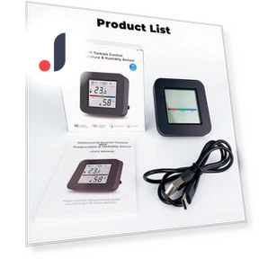 Smart WiFi Temperature and Humidity Sensor with Universal IR Remote Control — Smart Home Hubs & Controllers, Super Dream Home