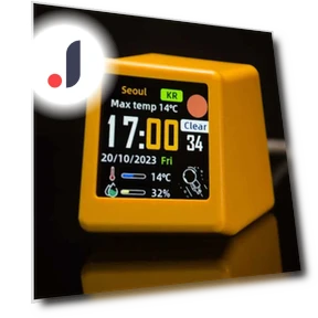 Smart WiFi Weather Station Clock — Clocks, Wrigleys