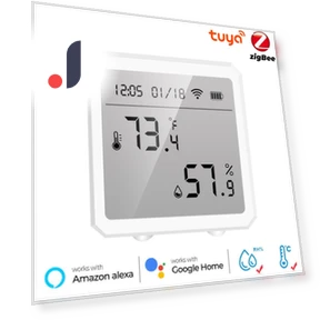 Temperature and Humidity Sensor with LCD Screen — Home Climate Control, Super Dream Home