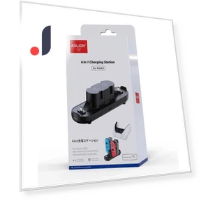 Universal Charging Dock Station for Controllers 6 in 1 USB Type C — Docking Stations, FourAll Video Games Accessories
