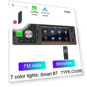 1 Din 4 Touchscreen Car MP5 Player — Stereo Receivers, Auto Launcher