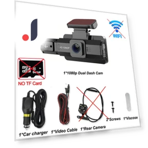 3 Channel Car Dash Cam — Dashboard Cameras, Auto Accessories Home