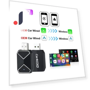 3 in 1 Smart Box Wireless Carplay Android Auto Adapter — Phone Accessories, Auto Accessories Home