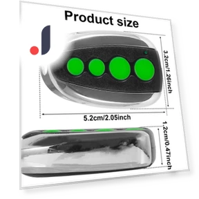 4-Button Remote Control — Keyless Entry, ToyousoniC