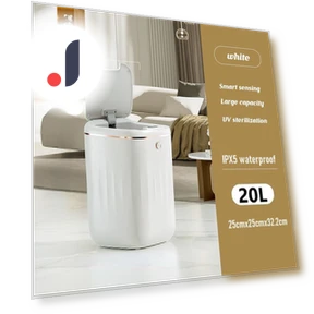 Automatic Trash Can with UV Light — Kitchen Cans, DC-HOME-4