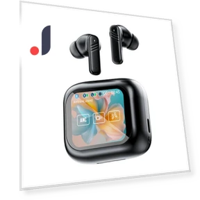 Bluetooth Earbuds with Touch Screen and ANC — In-Ear Headphones, Auto Accessories Home