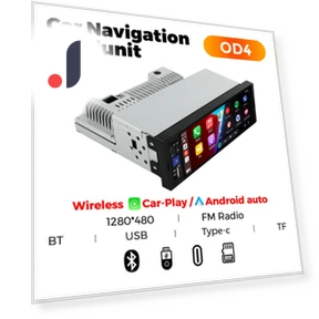 HD Touchscreen Android Car Stereo — Stereo Receivers, Auto Launcher