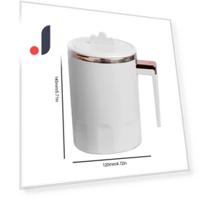 Magnetic Self-Stirring Mug — Beverage Warmers, DC-HOME-4