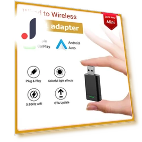 Mini Wireless Carplay Smart Box — Car Accessories & Gadgets, Auto Launcher