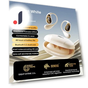 Open-Ear Bluetooth 5.3 Wireless Earbuds — In-Ear Headphones, Super Star Mall