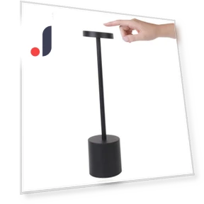 Rechargeable 3-Color LED Desk Lamp with Touch Sensor — Desk & Table Lighting, JOHO - CarGear