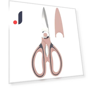 Smart Kitchen Scissors with Case — Shears, Home Furnishing Department Mall