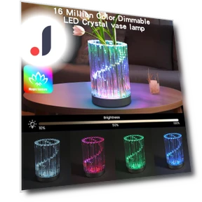 Smart LED Crystal Night Light — Night Lights, Home Textile Home Decoration