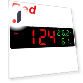 Smart LED Electronic Wall Clock — Clocks, Seahorse Home