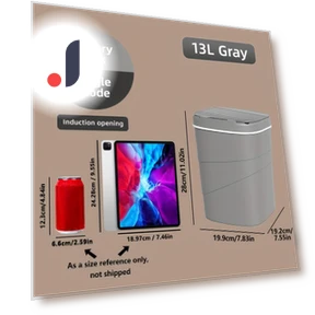 Smart Touchless Trash Bin — Kitchen Cans, World Auto Parts