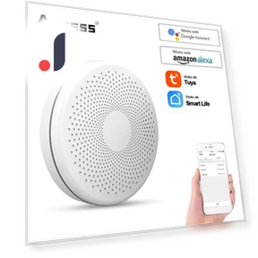 Smart WiFi Smoke and Carbon Monoxide Detector — Smoke & CO Detectors, Tuya