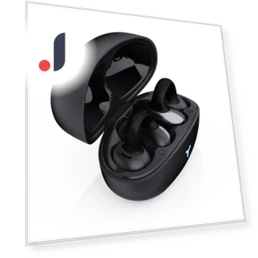 Sports Smart Noise Cancelling Ear Clip — In-Ear Headphones, QUEED