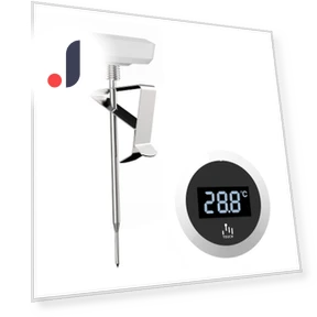 Touch Screen Dial Thermometer — Temperature Measurement Tools, Seahorse Home