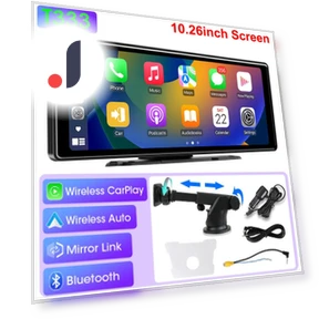 Universal 10.26-inch Wireless Carplay Android Auto MP5 Multimedia Video Player — Stereo Receivers, Auto Accessories Home