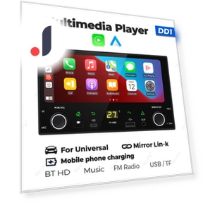 Universal 6.86-inch HD Touchscreen CarPlay Auto 2 Din Multimedia Video Player — Navigation & GPS Accessories, Auto Launcher
