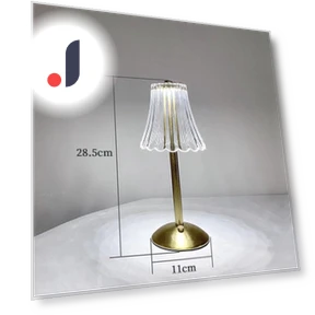 3-Color Touch Dimmable LED Desk Lamp — Desk & Table Lighting, JOHO - CarGear