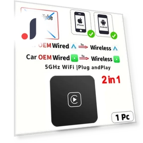 3-in-1 Carplay & Auto Box Adapter — Phone Accessories, Super Star Mall