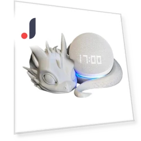 3D Printed Dragon Speaker Stand — Office, Practical Household