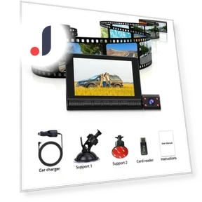 4-inch Car Dash Cam — Dashboard Cameras, Simplistic Living Home
