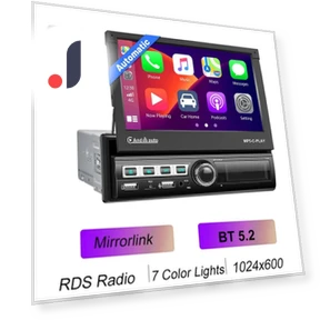 7-inch Touchscreen Car Radio Receiver — Stereo Receivers, ToyousoniC