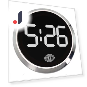 Car Glow Clock with Touch Control — Clock, Autobots