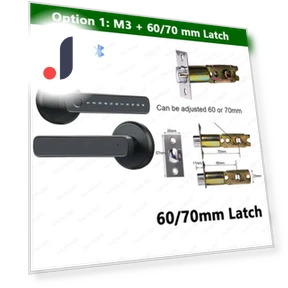 Digital Door Lock with Fingerprint Scanner — Smart Home Security, Super Dream Home