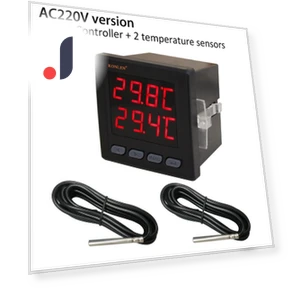Dual Temperature Sensor Controller — Home Climate Control, HIMO Group