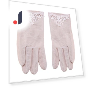 Fashionable Summer Cotton Gloves with Print — Gloves, Co fashion