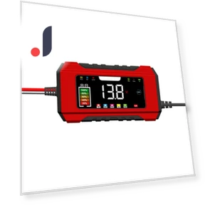 Fully Automatic Car Battery Charger Pulse Repair LCD Battery Charger — Chargers, Build My Home