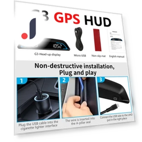 GPS HUD Head Up Display — Navigation & GPS Accessories, Auto Accessories Home