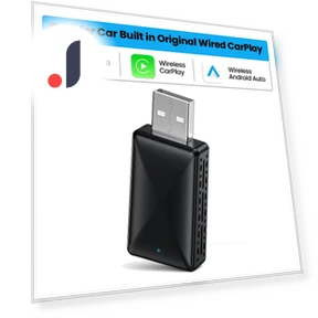 Mini 2-in-1 Wired Wireless Universal USB CarPlay Android Auto Adapter — Phone Accessories, Auto Accessories Home