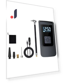 Smart Air Compressor with LED Light — Tire Inflation Solutions, Cars Auto Home