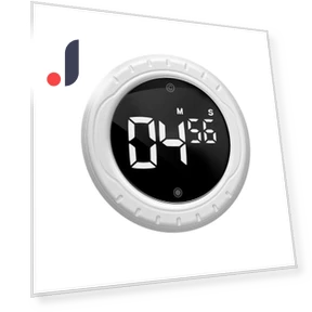 Smart LED Digital Timer with Rotary Mechanism — Timers, Build My Home