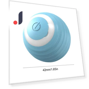 Smart Pet Toy Ball — Interactive Animal Companions, Clock-Mall