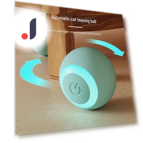 Smart Rolling Electric Toy Ball for Cats — Balls, AI Supermarket