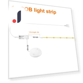 Under Cabinet Display COB LED Strip Light — Under-Cabinet Mounts, Supermarket GO