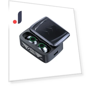 Wireless Bluetooth Earbuds with Digital Display — In-Ear Headphones, QUEED
