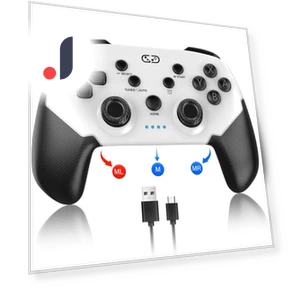 Wireless Controller for Switch/Lite/OLED — Gaming Controllers, Super Dream Home