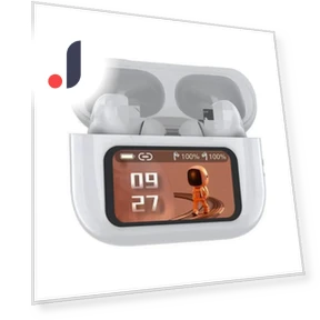 Wireless TWS Bluetooth Earbuds with ANC Noise Cancellation — In-Ear Headphones, The Joker