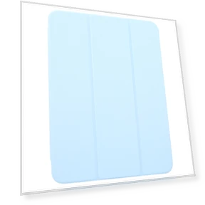Acrylic TPU 3-folding Rotating Smart Tablet Leather Case for iPad 10.2 — Keyboard Cases, GEBEI