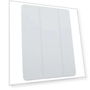 Acrylic TPU 3-folding Rotating Smart Tablet Leather Case with Pen Slot — Keyboard Cases, GEBEI