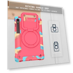 Handle Robot Silicone Hybrid PC Tablet Case for Samsung Galaxy Tab S9 FE / S9 — Cases, Samsung