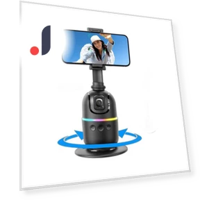 AI Face Recognition Phone Stabilizer — Steady Shots, Computer boost