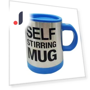 Automatic Self-Stirring Coffee Mug — Beverage Warmers, AI Supermarket
